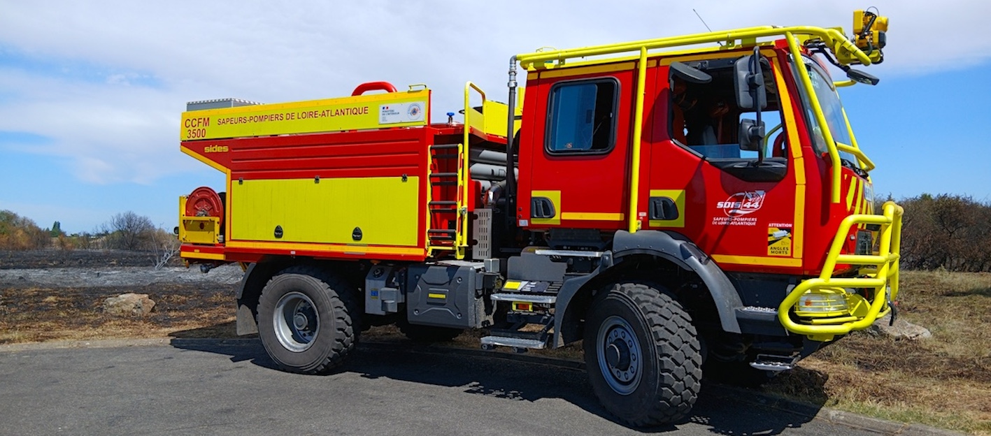 camion de combat incendie de forêt