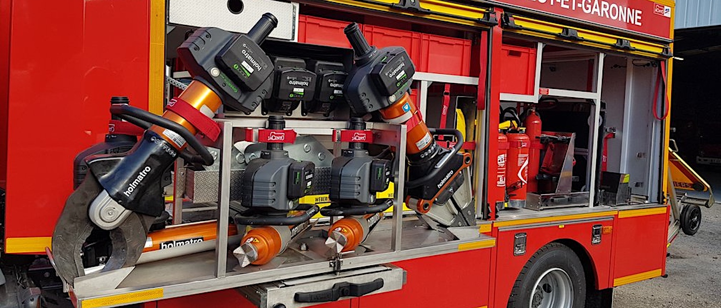 veicule pompiers desincarceration sdis47