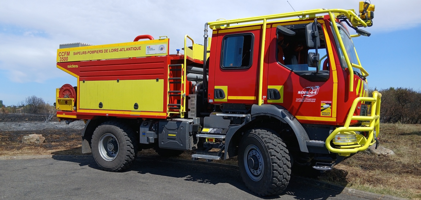 camion de pompiers SDIS 44