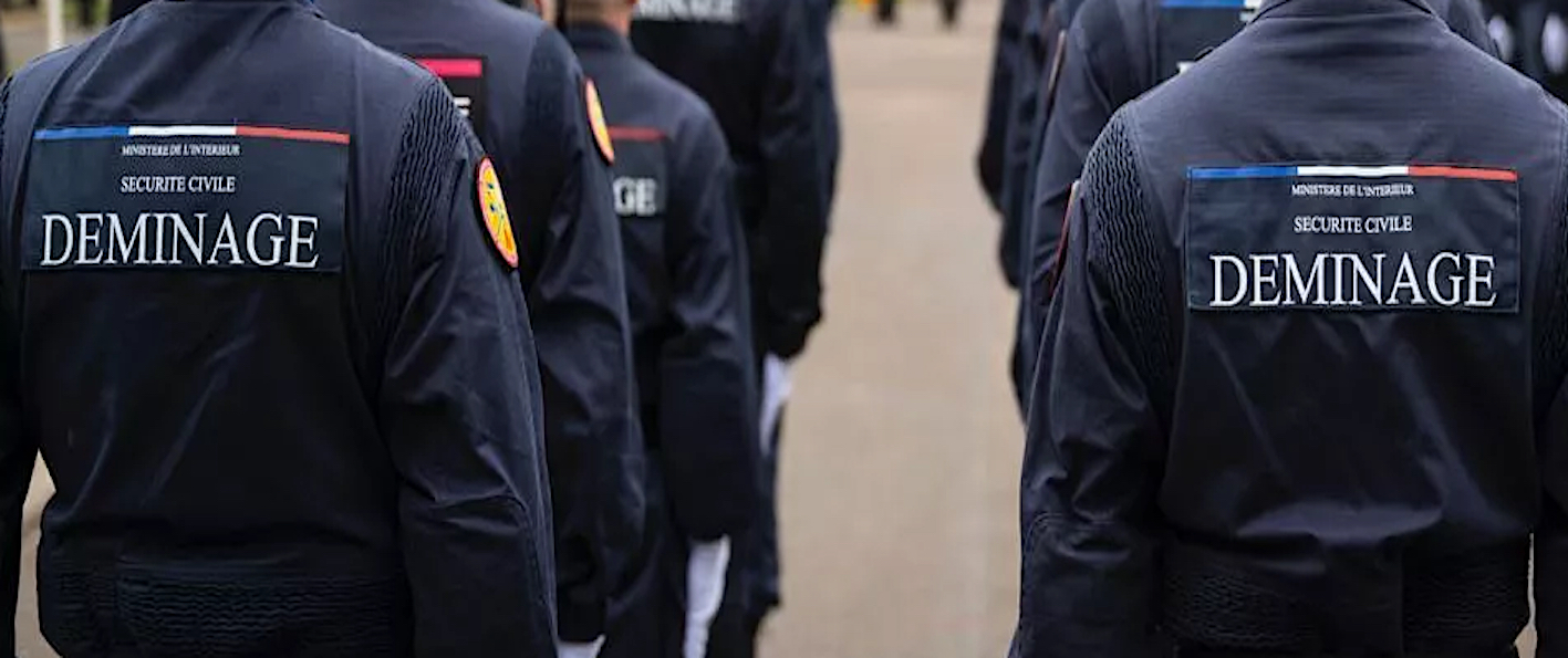 Démineurs de la Sécurité Civile