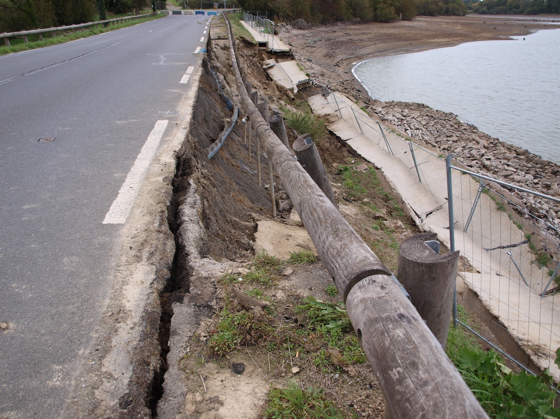 Digue barrage Bois Joalland St-Nazaire