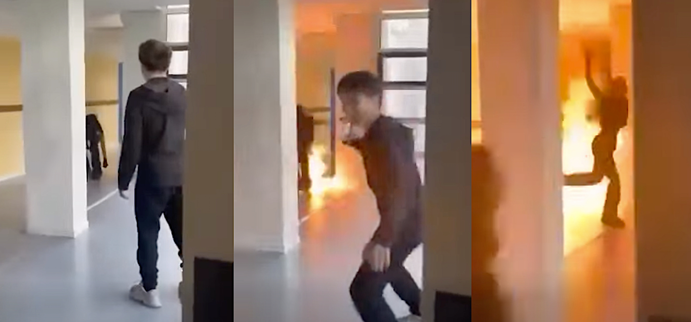 Incendie lycée Saint-Nazaire