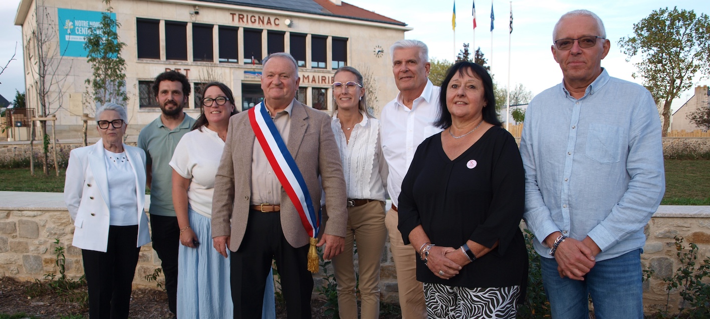 Gilbert Lemestre et ses adjoints