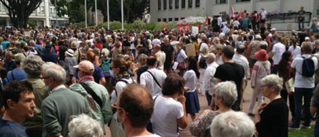 Saint-Nazaire : la mobilisation anti pass en hausse