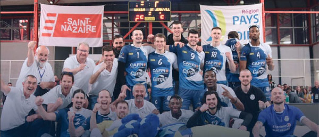 Saint-Nazaire : le SNVBA en finale de ligue B masculine