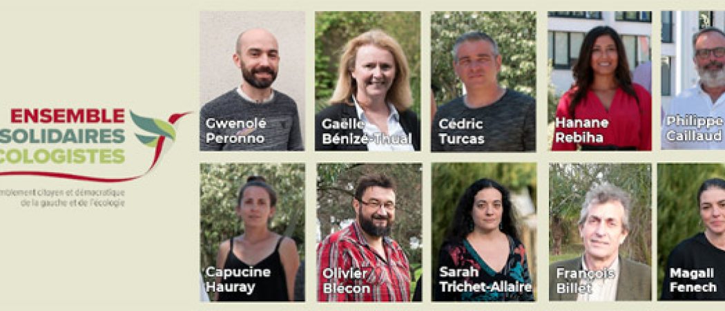 Saint-Nazaire : les élus du groupe Ensemble, Solidaires et Écologistes à la Mairie soutiennent la NUPES
