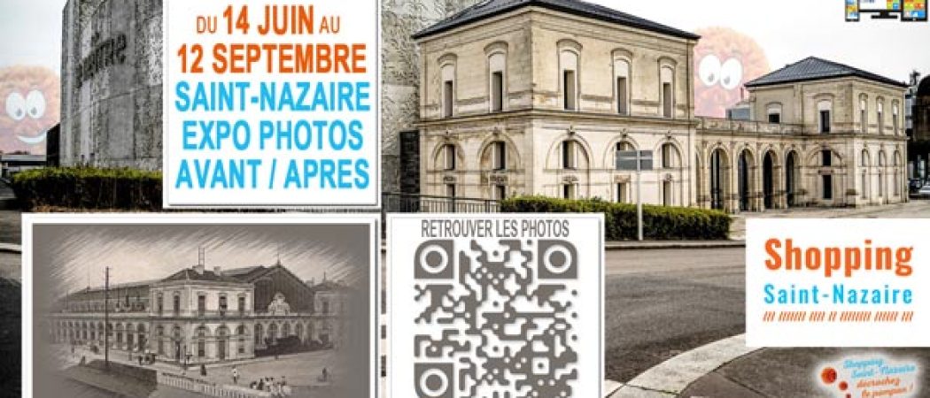 Saint-Nazaire : une expo photo hier et aujourd’hui organisée pas les commerçants