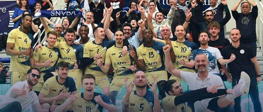 Saint-Nazaire Volley-ball : les bleus du SNVBA en ½ demi-finales de play-offs